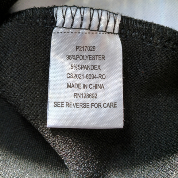 Almost Famous Black & White Asymmetrical Dress Size XL - Picture 5 of 5